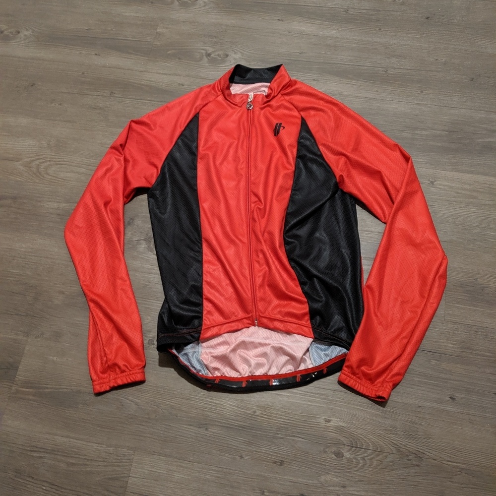 Hincapie | Red & Black Long Sleeve Jersey